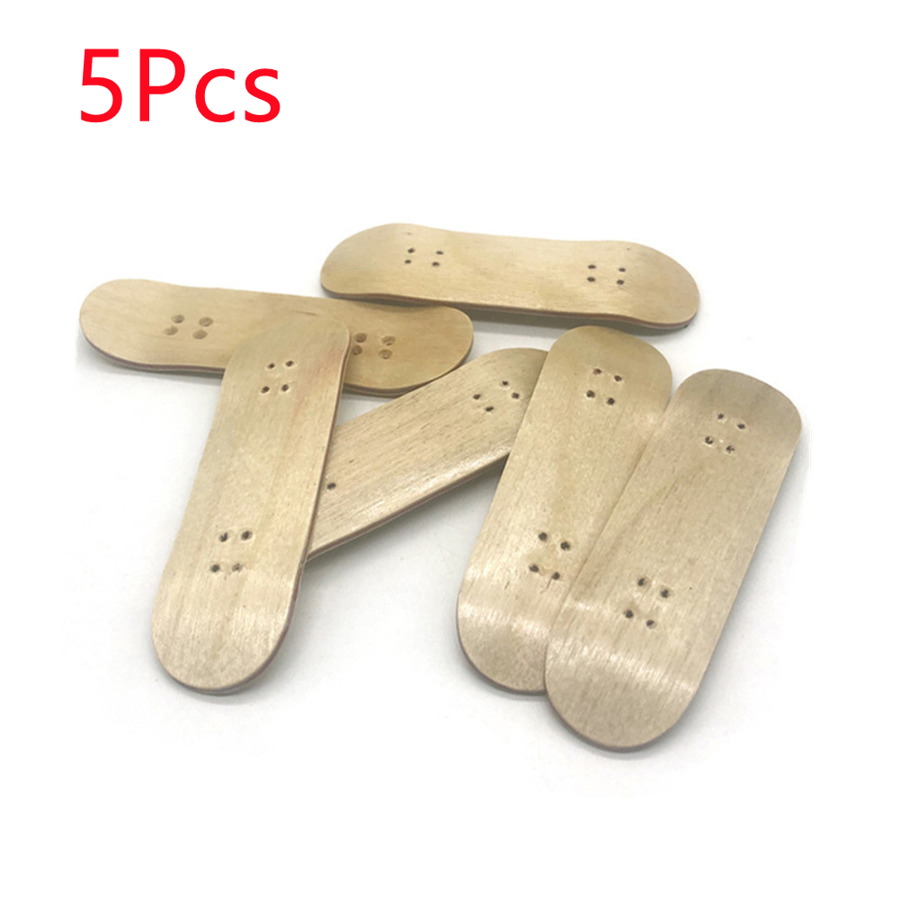 Tech Deck Accessories - 5개 수제 나무 지판 묶음 기술