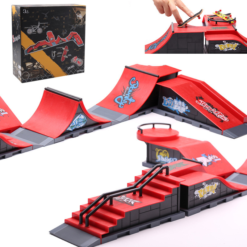 Tech Deck Accessories - 6-In-1 핑거 스케이트 보드 DIY 스케이트