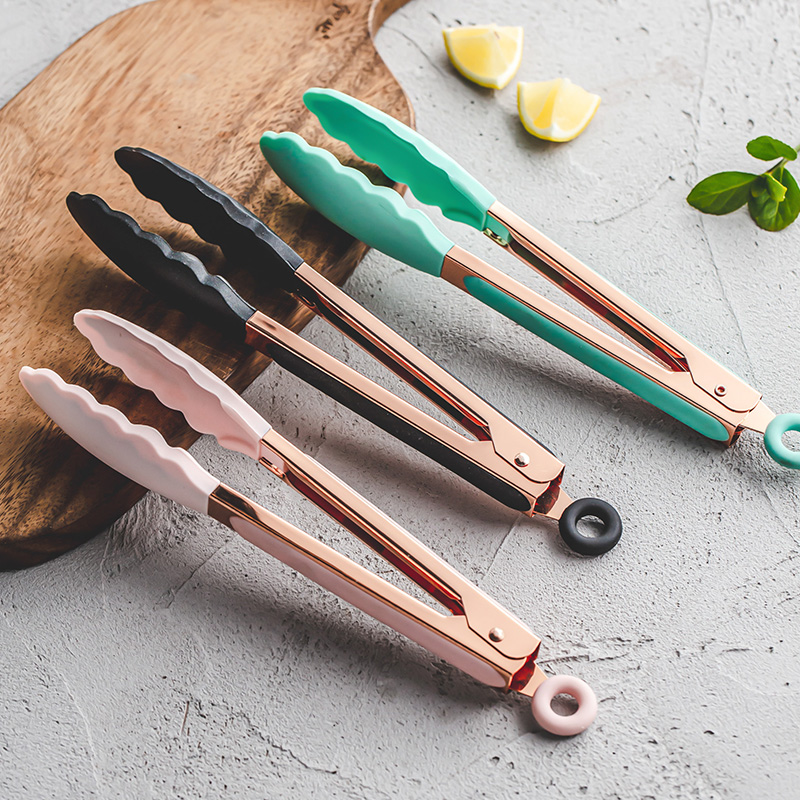 Hi Tech Kitchen Accessories - 작은 실리콘 클립, 빵 바베큐 집게,