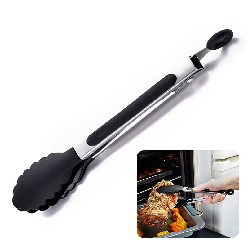Hi Tech Kitchen Accessories - 음식 통 스테인레스 스틸 주방 집게