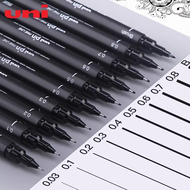 Tech Accessories For Office - 일본 UNI 바늘 튜브 젤 펜