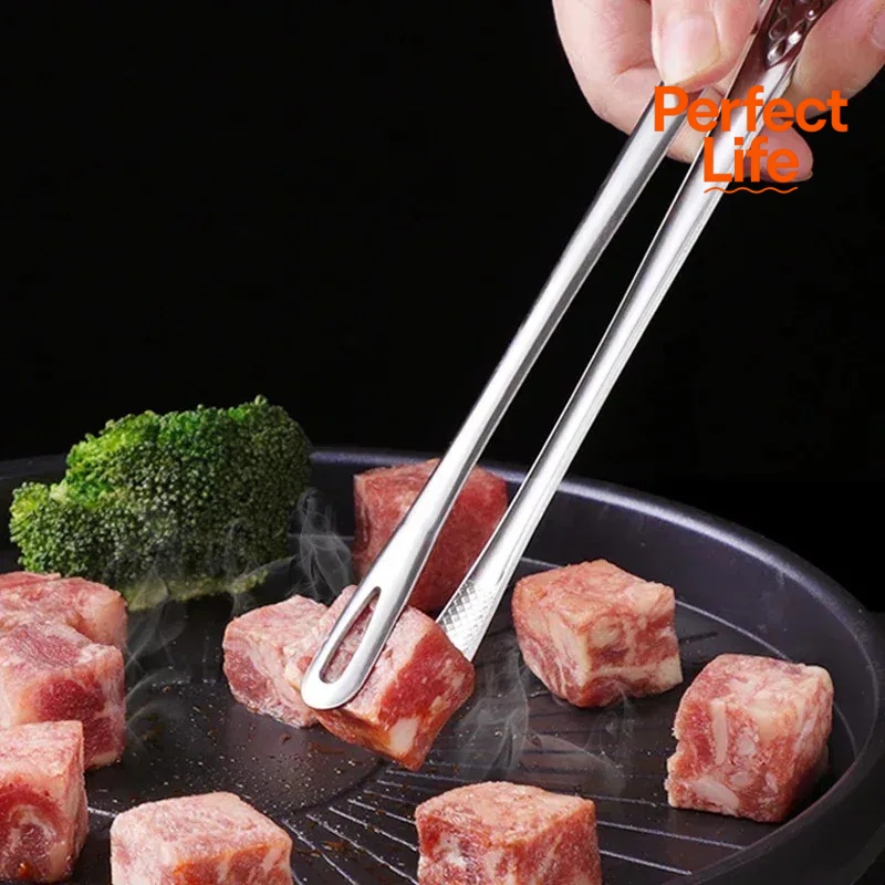 Hi Tech Kitchen Accessories - 1/2개 스테인리스 스틸 BBQ 그릴 집게