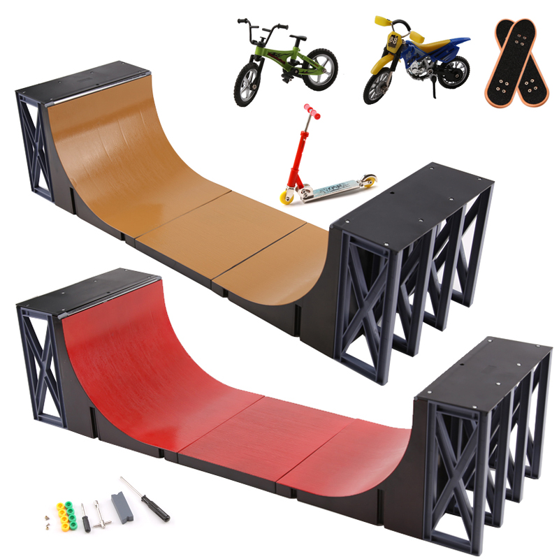 Tech Deck Accessories - 대형 핑거 스케이트보드 장면 DIY 스턴트