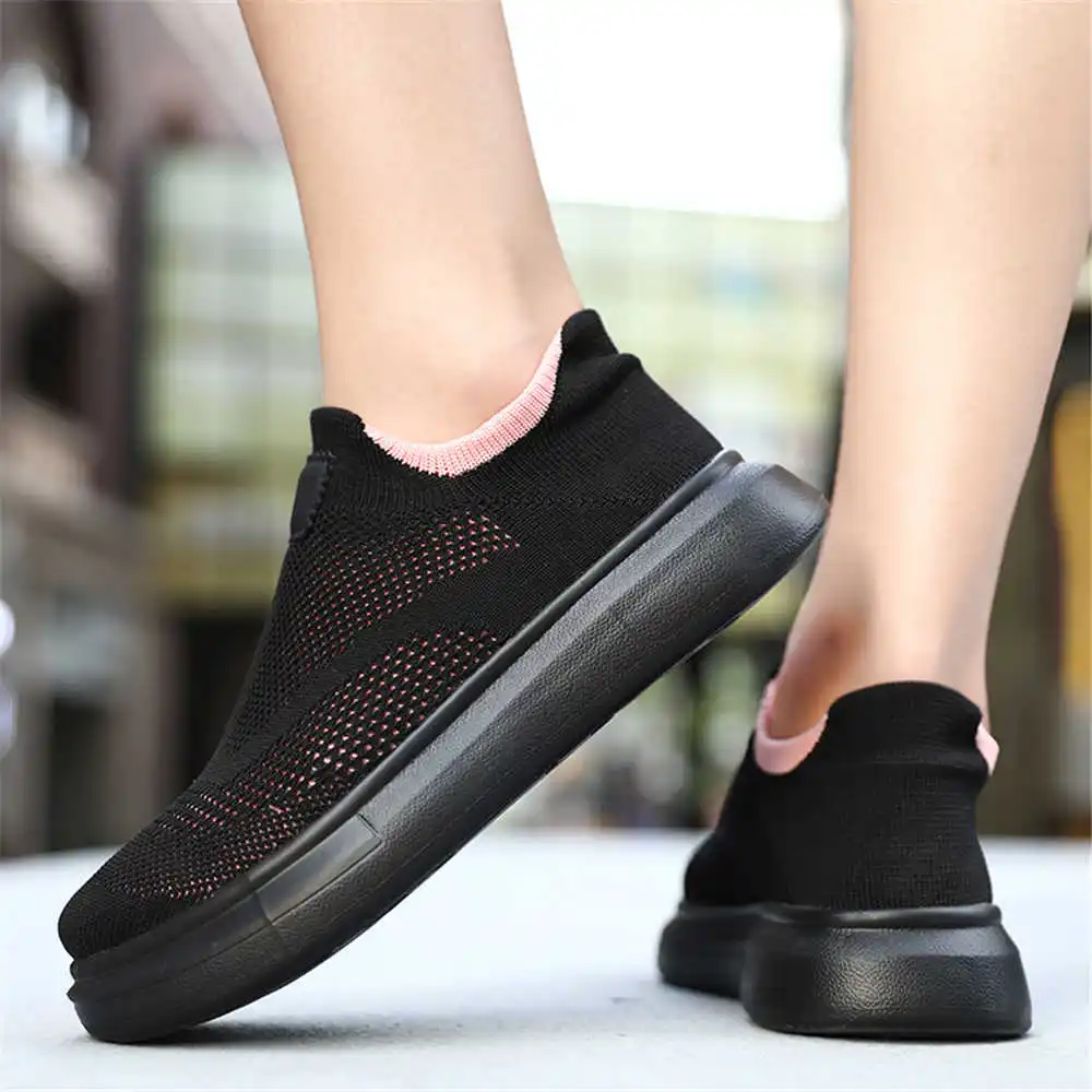 Tech Accessories Ideas - 여성용 플랫폼 스타킹 다크 브라운 신발,