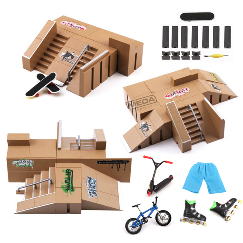 Tech Deck Accessories - 기술 연습 데크 핑거 스케이트 파크