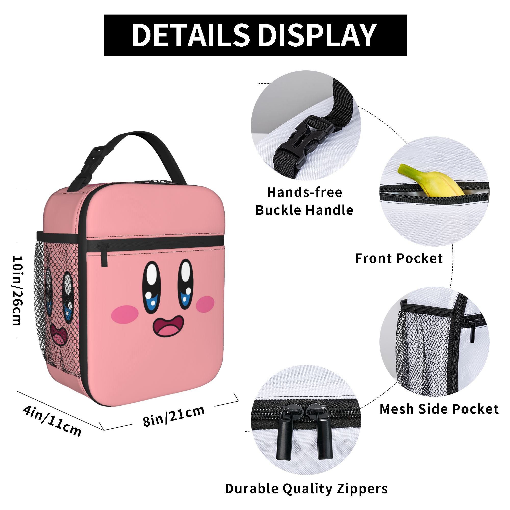 맞춤형 K-Kirbys 재사용 가능한 도시락 상자 방수 - Tech Accessories For Office 리뷰 및 가격