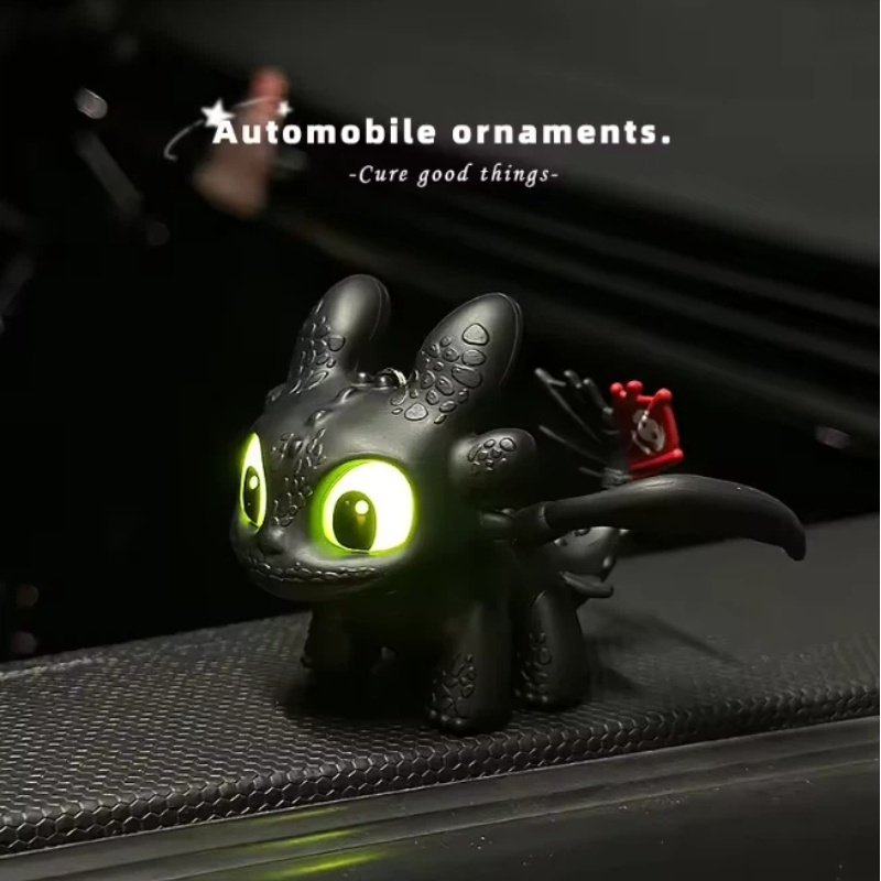 진짜 귀여운 발광 이빨 없는 자동차 인테리어 장식품,  - Tech Car Accessories 리뷰 및 가격