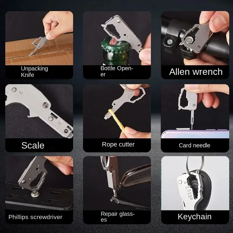 다기능 키체인 EDC 도구 - SIM 이젝터, 안경 및 - Tech Accessories Kit 리뷰 및 가격