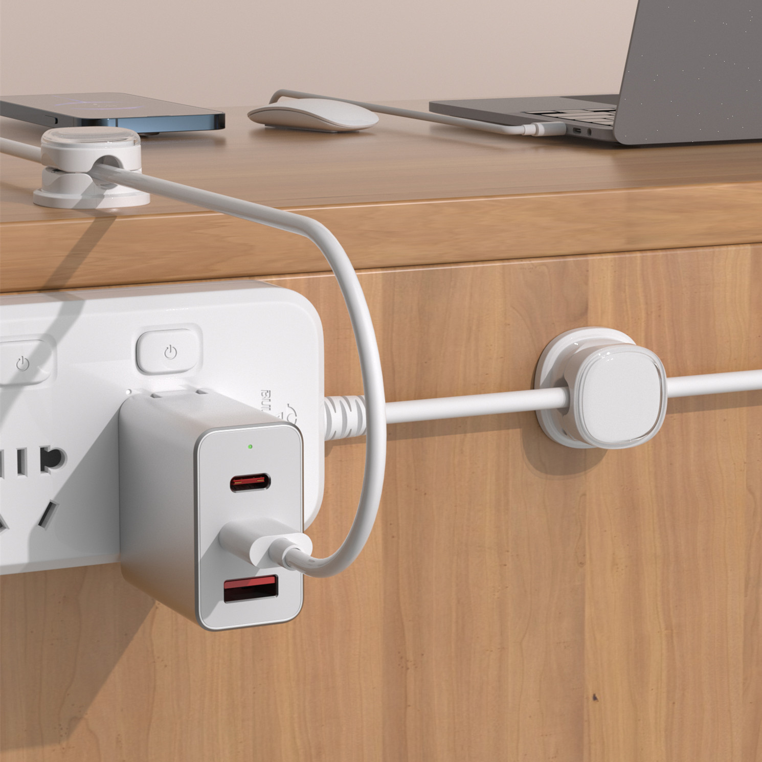 3/6/8/12PCS 마그네틱 케이블 클립, 조정 가능 - Desk Cable Clip 리뷰 및 가격