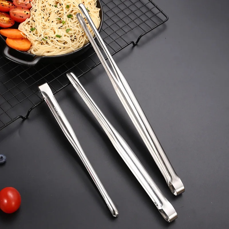 304 스테인레스 스틸 그릴 집게 음식 집게 바베큐 스 - Hi Tech Kitchen Accessories 리뷰 및 가격