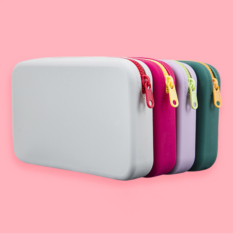 사각형 실리콘 화장품 보관 가방 대용량 여행 메이크업  - Tech Accessories Kit 리뷰 및 가격