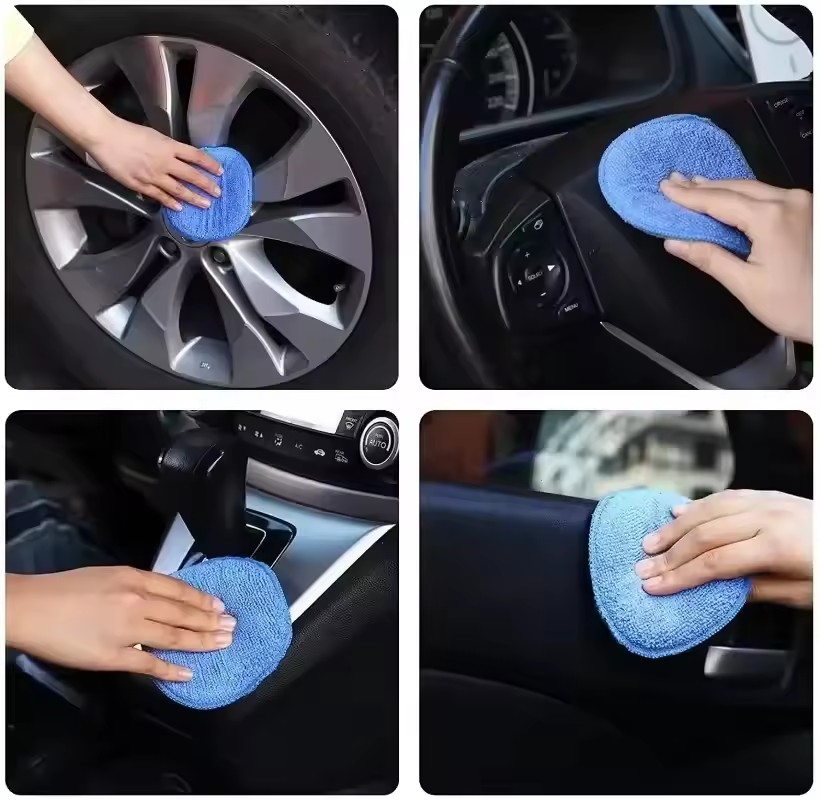 10/1개 소프트 마이크로화이버 자동차 왁스 어플리케이 - Tech Car Accessories 리뷰 및 가격