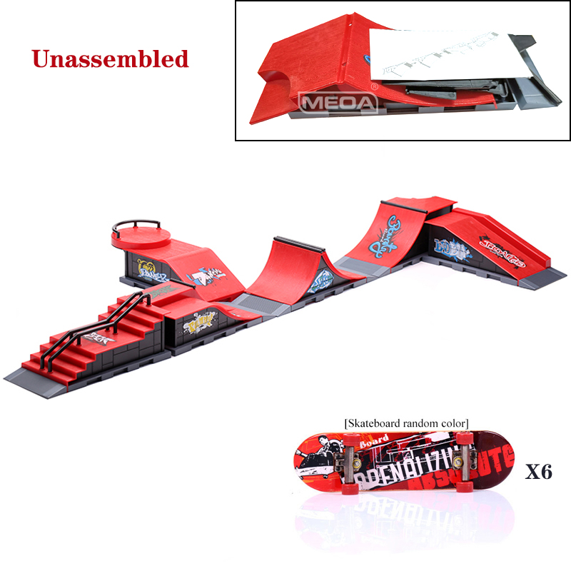 10 In 1 핑거 스케이트 보드 DIY 스케이트 파크 - Tech Deck Accessories 리뷰 및 가격