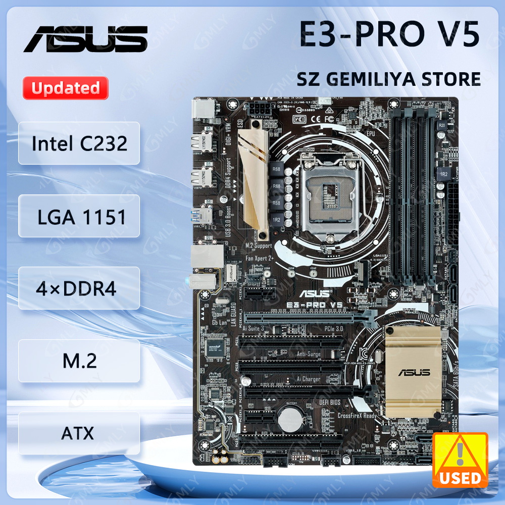 Asus E3-PRO V5 마더보드 LGA 1151 I - Intel Cpu Core I5 리뷰 및 가격