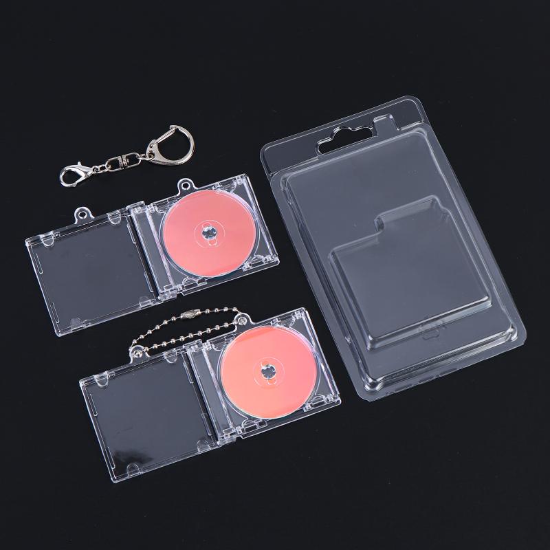 CD 디스크 케이스 키체인 - DIY 백팩 펜던트용 앨 - Tech Accessories Key 리뷰 및 가격