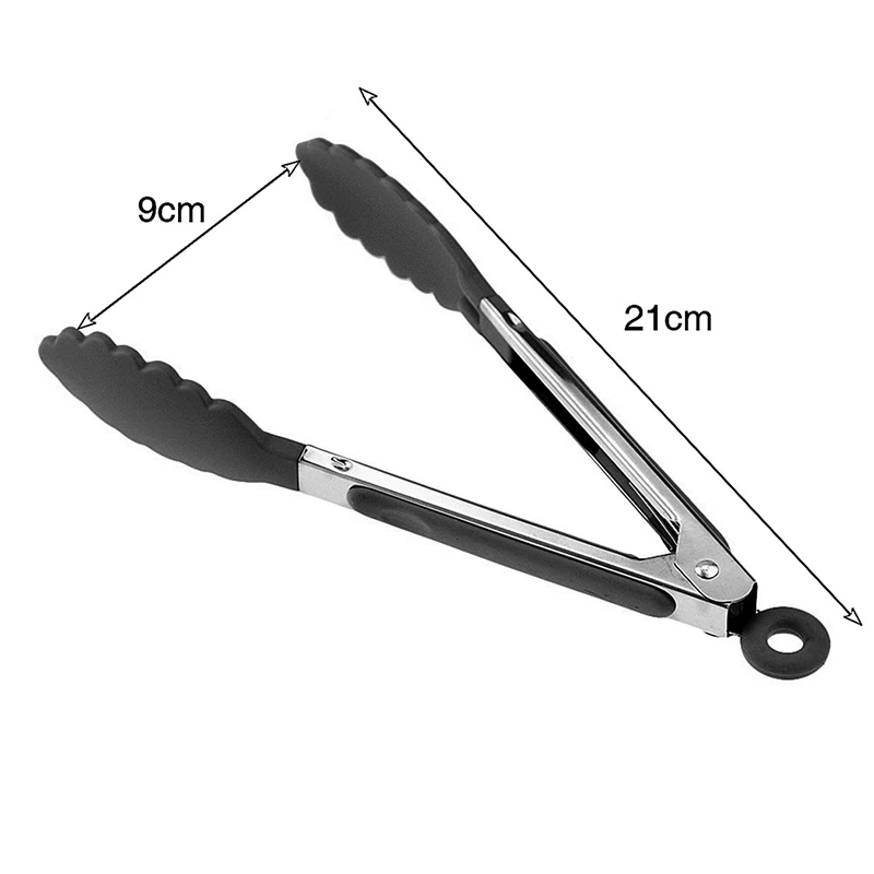 음식 통 스테인레스 스틸 주방 집게 실리콘 나일론 미끄 - Hi Tech Kitchen Accessories 리뷰 및 가격