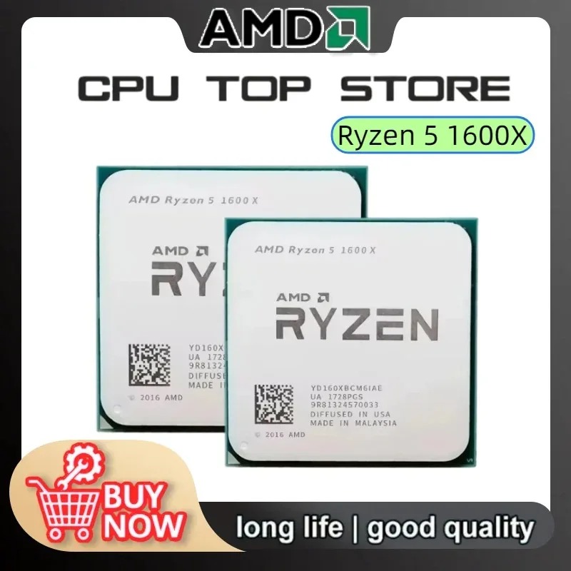 오리지널 및 새 상품 100% Ryzen 5 1600X - Amd Cpu Ryzen 5 리뷰 및 가격