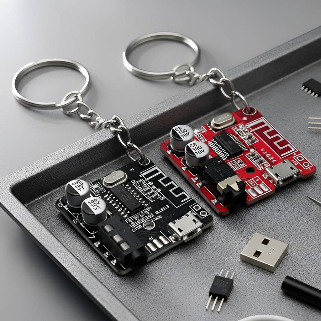 사이버펑크 스타일 회로 기판 열쇠고리 레트로 테크 감성 - Tech Accessories Key 리뷰 및 가격