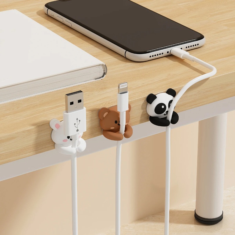 WORTHBUY 귀여운 데스크탑 케이블 정리 홀더 와인 - Desk Cable Clip 리뷰 및 가격