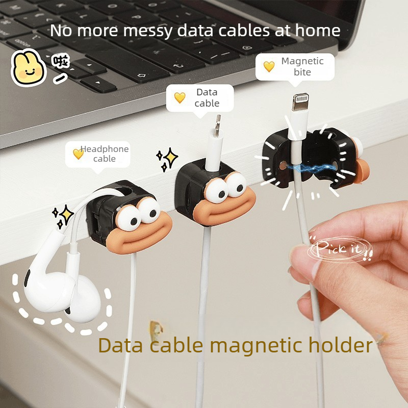 1/5/10개 자석 케이블 클립 책상 케이블 정리기 충 - Desk Cable Clip 리뷰 및 가격