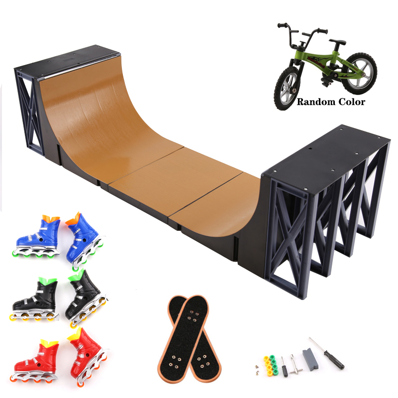 대형 핑거 스케이트보드 장면 DIY 스턴트 오토바이 자 - Tech Deck Accessories 리뷰 및 가격