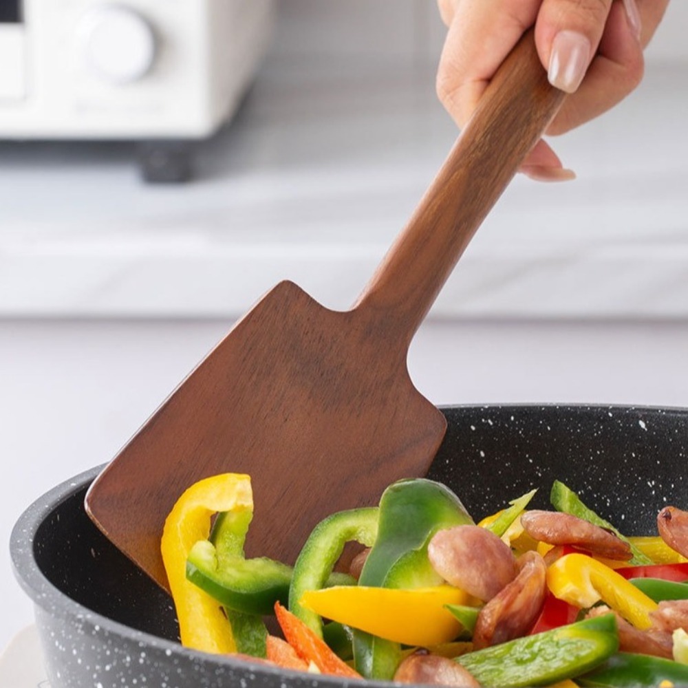 34cm 원목 조리용 뒤집개, 긴 손잡이 삽, 논스틱  - Hi Tech Kitchen Accessories 리뷰 및 가격