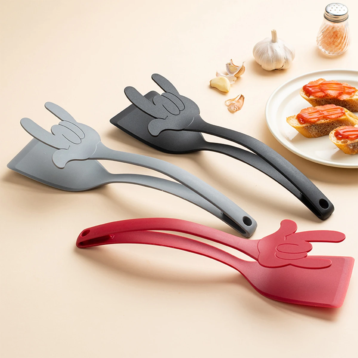 삽 클립 실리콘 그립 플립 집게, 계란 스테이크 뒤집개 - Hi Tech Kitchen Accessories 리뷰 및 가격