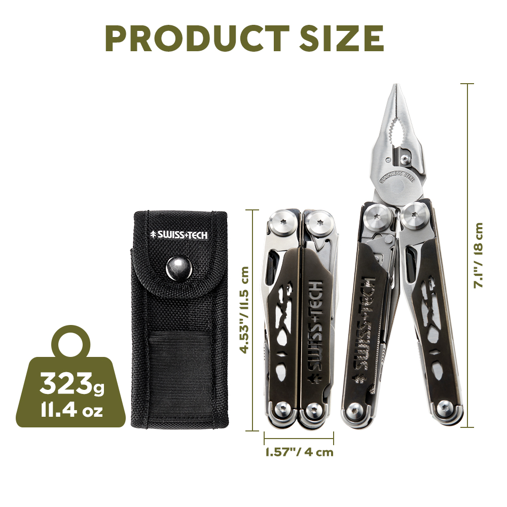 SWISS TECH 다기능 접이식 펜치 37 in 1  - Tech Accessories Kit 리뷰 및 가격