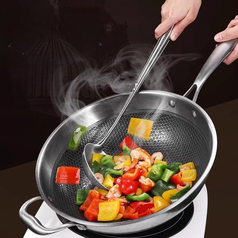 식품용 스테인리스 스틸 웍 주걱 금속 주방기구 슬롯형  - Hi Tech Kitchen Accessories 리뷰 및 가격