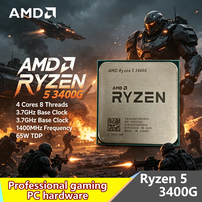 AMD 라이젠 5 3400G AM4 데스크탑 CPU 4 - Amd Cpu Ryzen 5 리뷰 및 가격