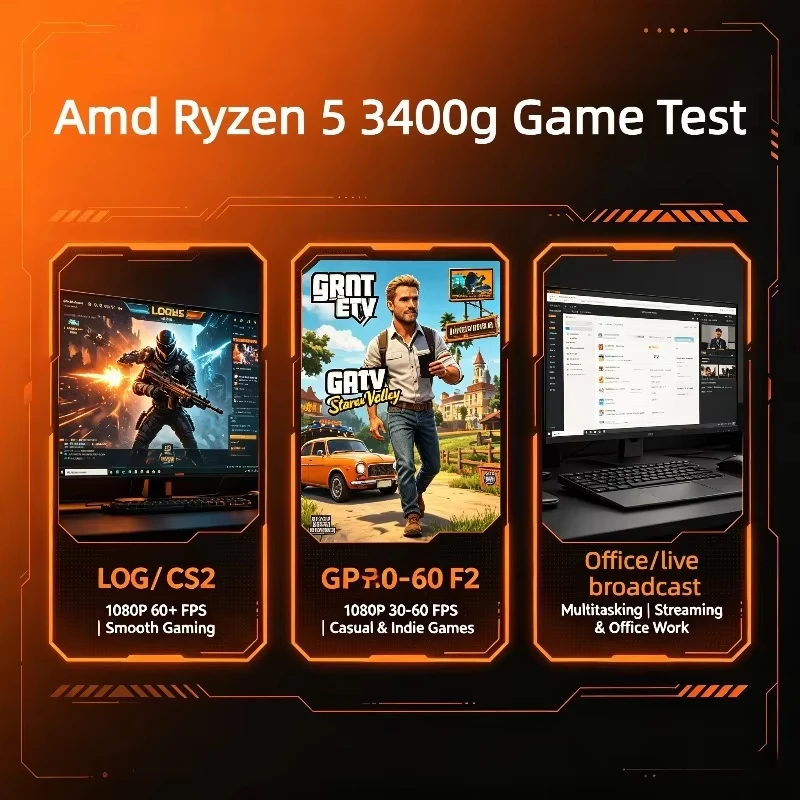 AMD 라이젠 5 3400G AM4 데스크탑 CPU 4 - Amd Cpu Ryzen 5 리뷰 및 가격